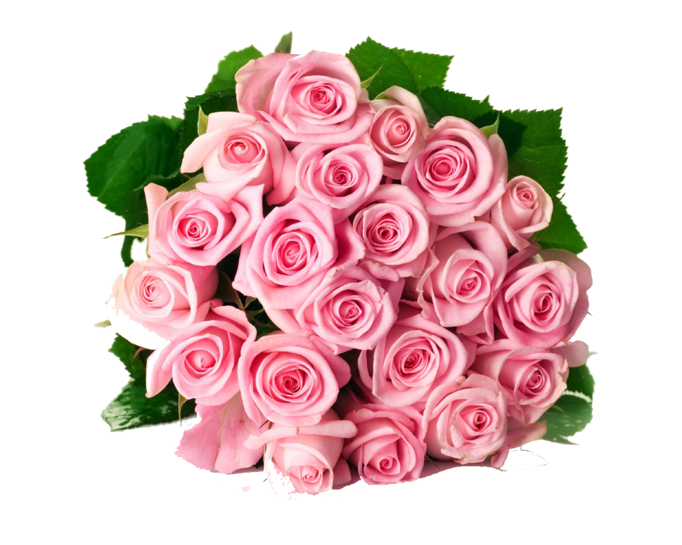 Букет из розовых роз Прелесть